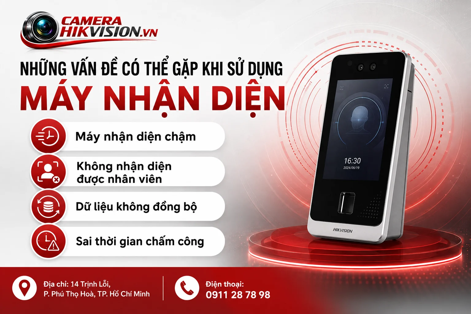 Những vấn đề có thể gặp khi sử dụng