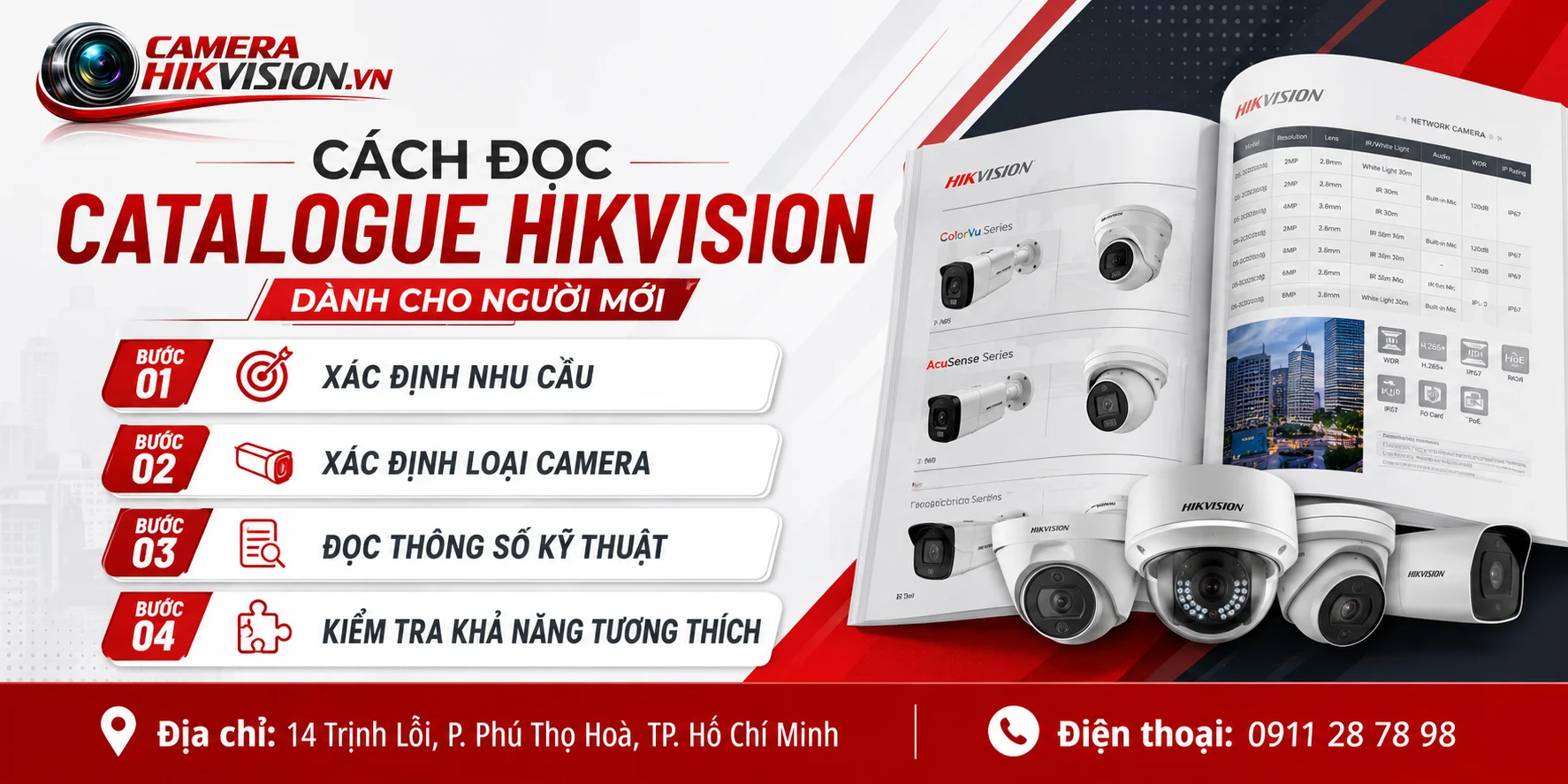 Cách đọc Catalogue Hikvision dành cho người mới