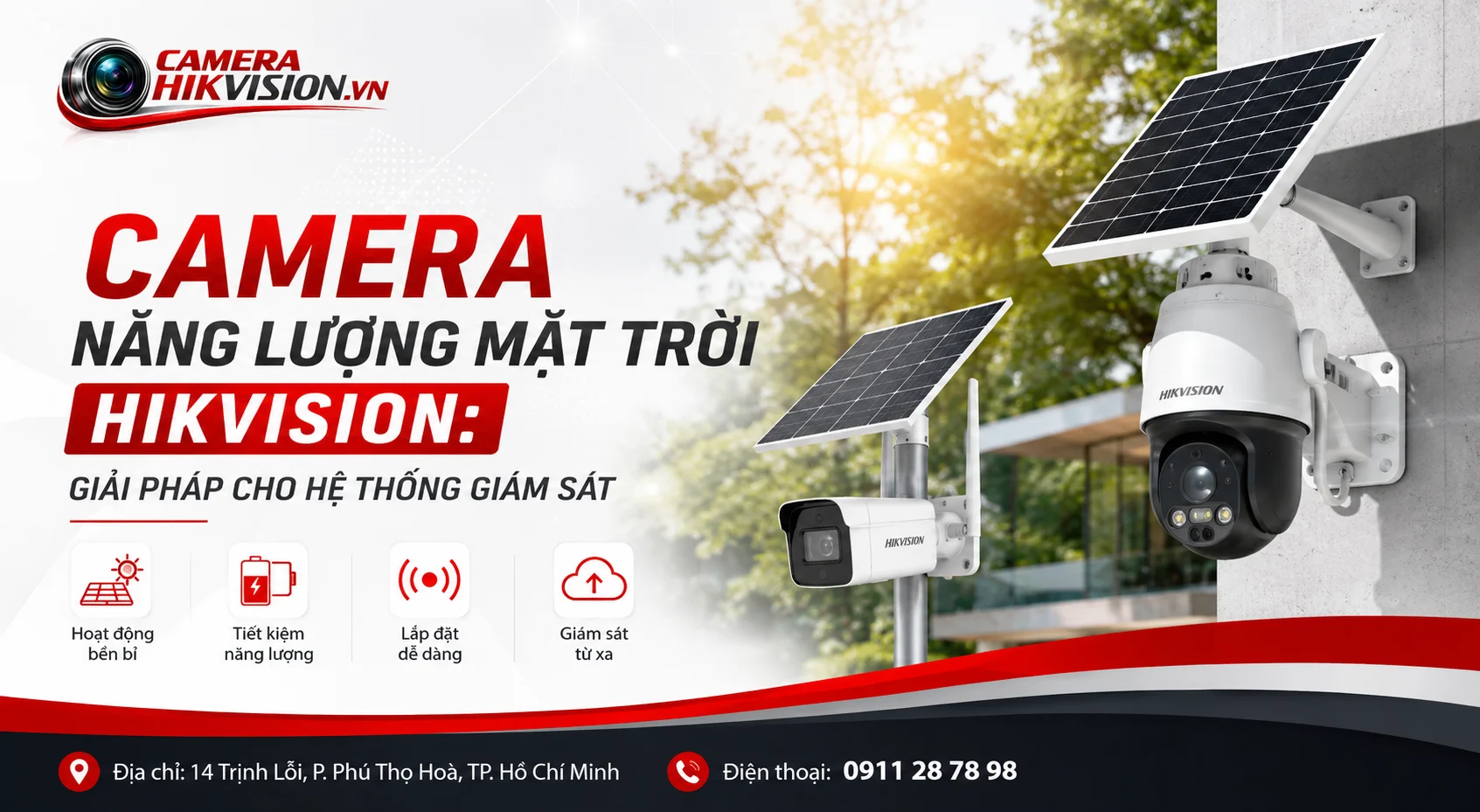 Camera Năng Lượng Mặt Trời Hikvision: Giải Pháp Cho Hệ Thống Giám Sát