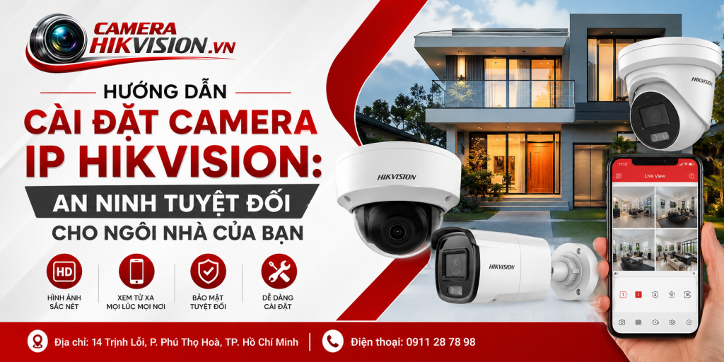 Hướng Dẫn Cài Đặt Camera IP Hikvision: An Ninh Tuyệt Đối Cho Ngôi Nhà Của Bạn