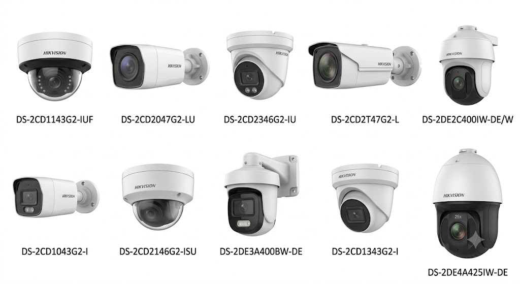 các dòng Camera Hikvision 4MP