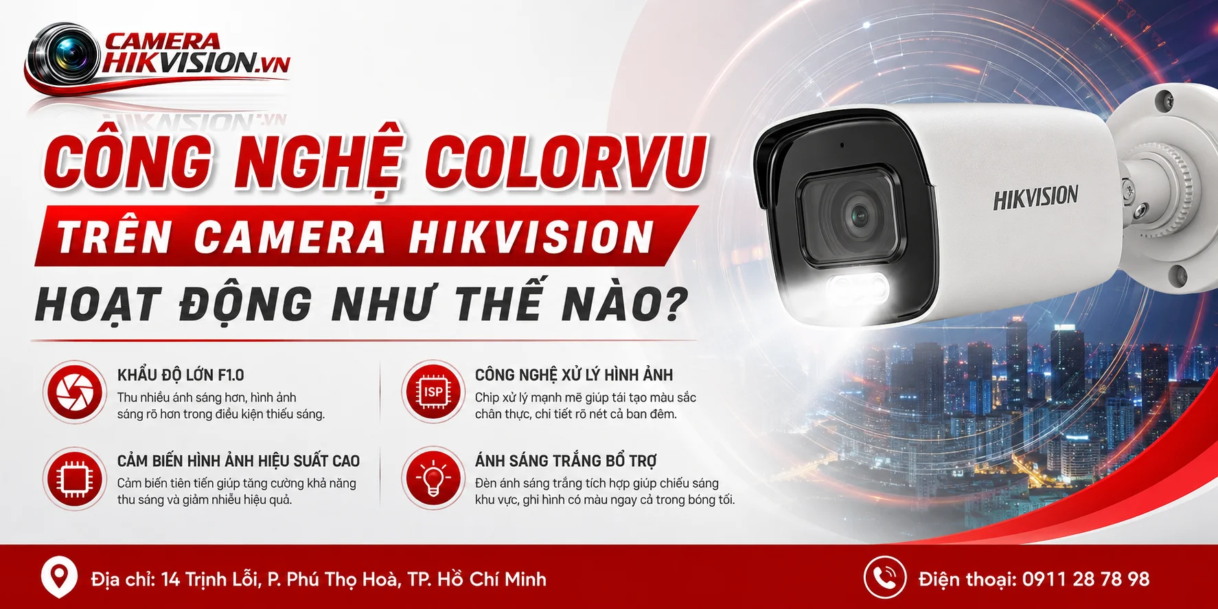 Công Nghệ ColorVu Trên Camera Hikvision Hoạt Động Như Thế Nào?