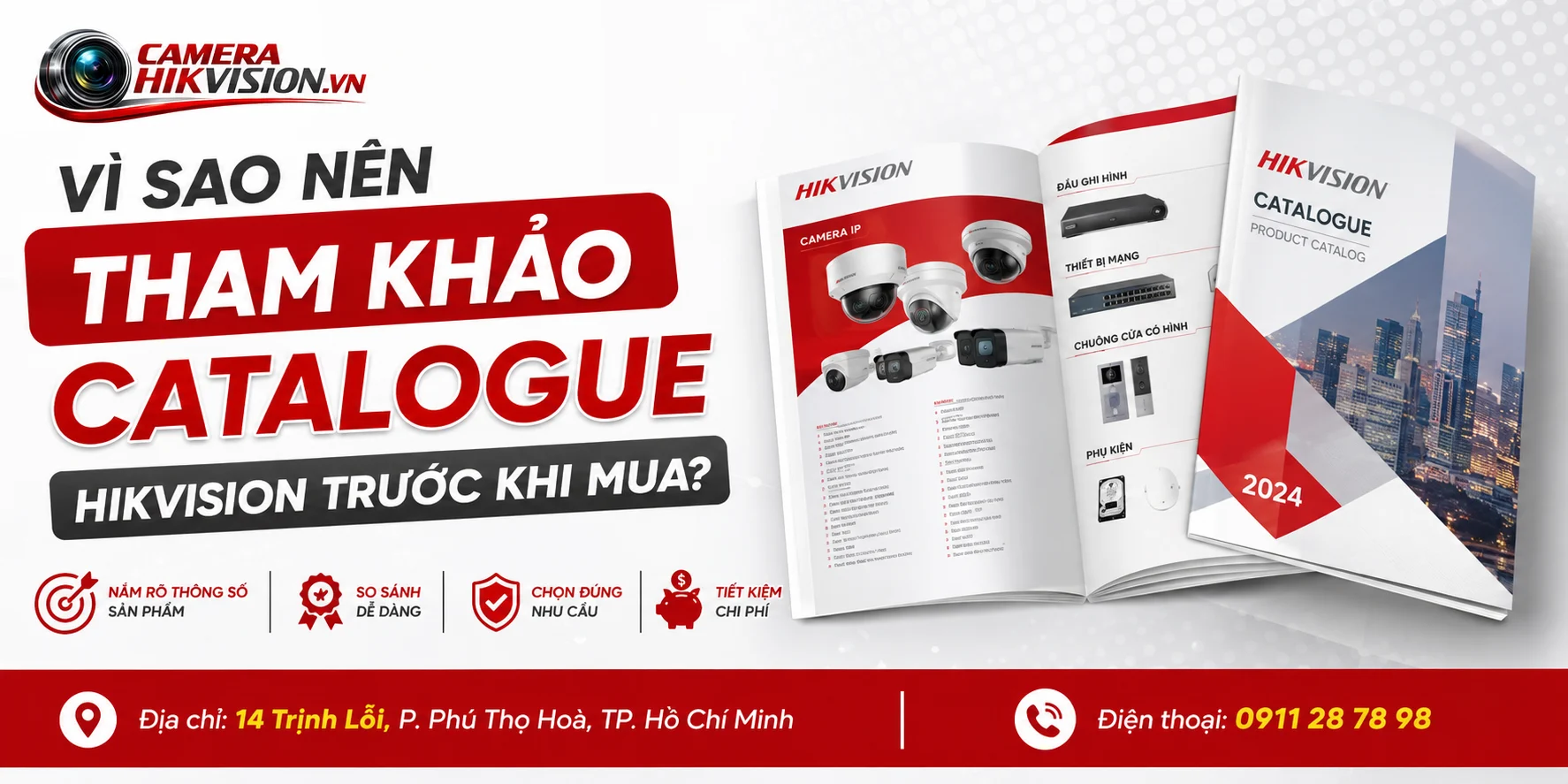 Vì sao nên tham khảo Catalogue Hikvision trước khi mua?