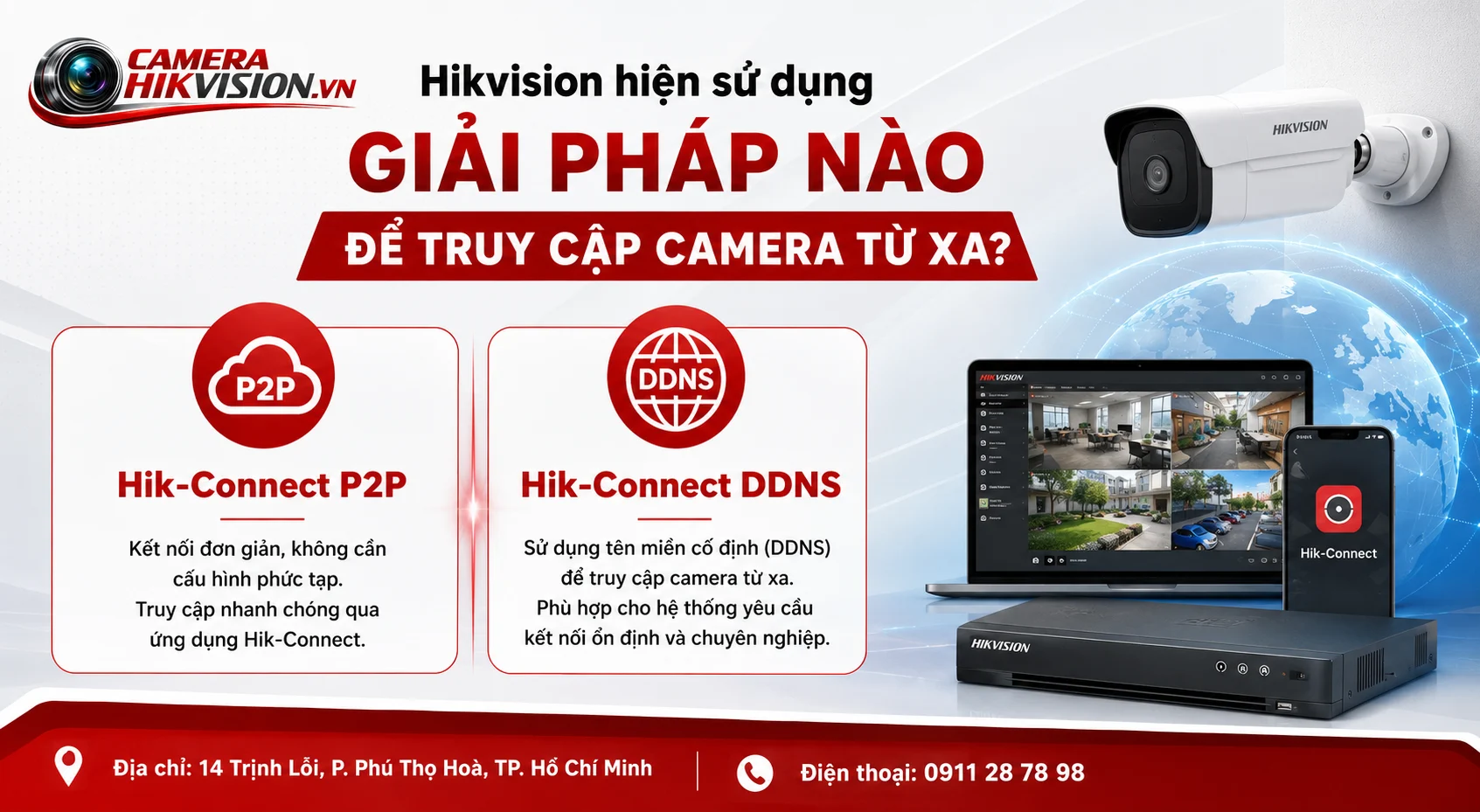 Hikvision hiện sử dụng giải pháp nào để truy cập camera từ xa?