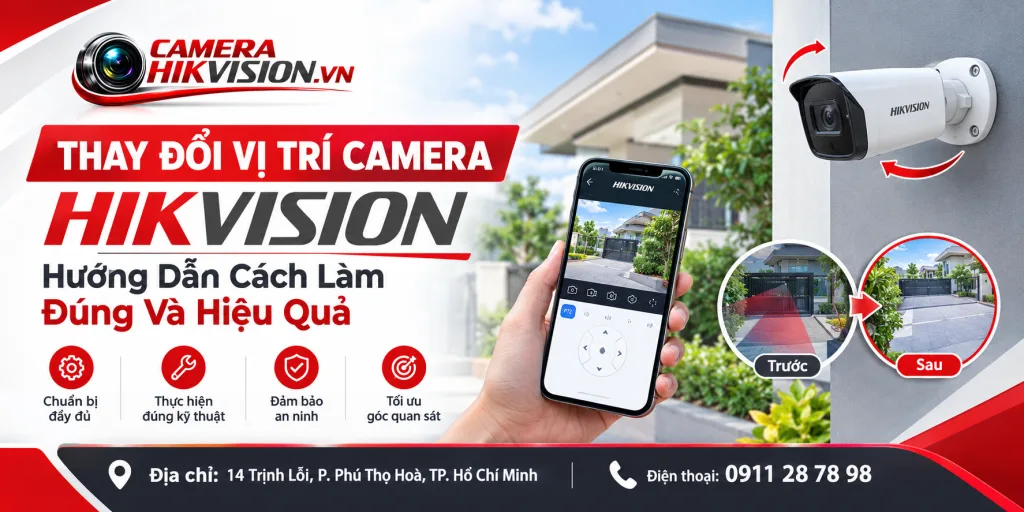 Thay Đổi Vị Trí Camera Hikvision: Hướng Dẫn Cách Làm Đúng Và Hiệu Quả