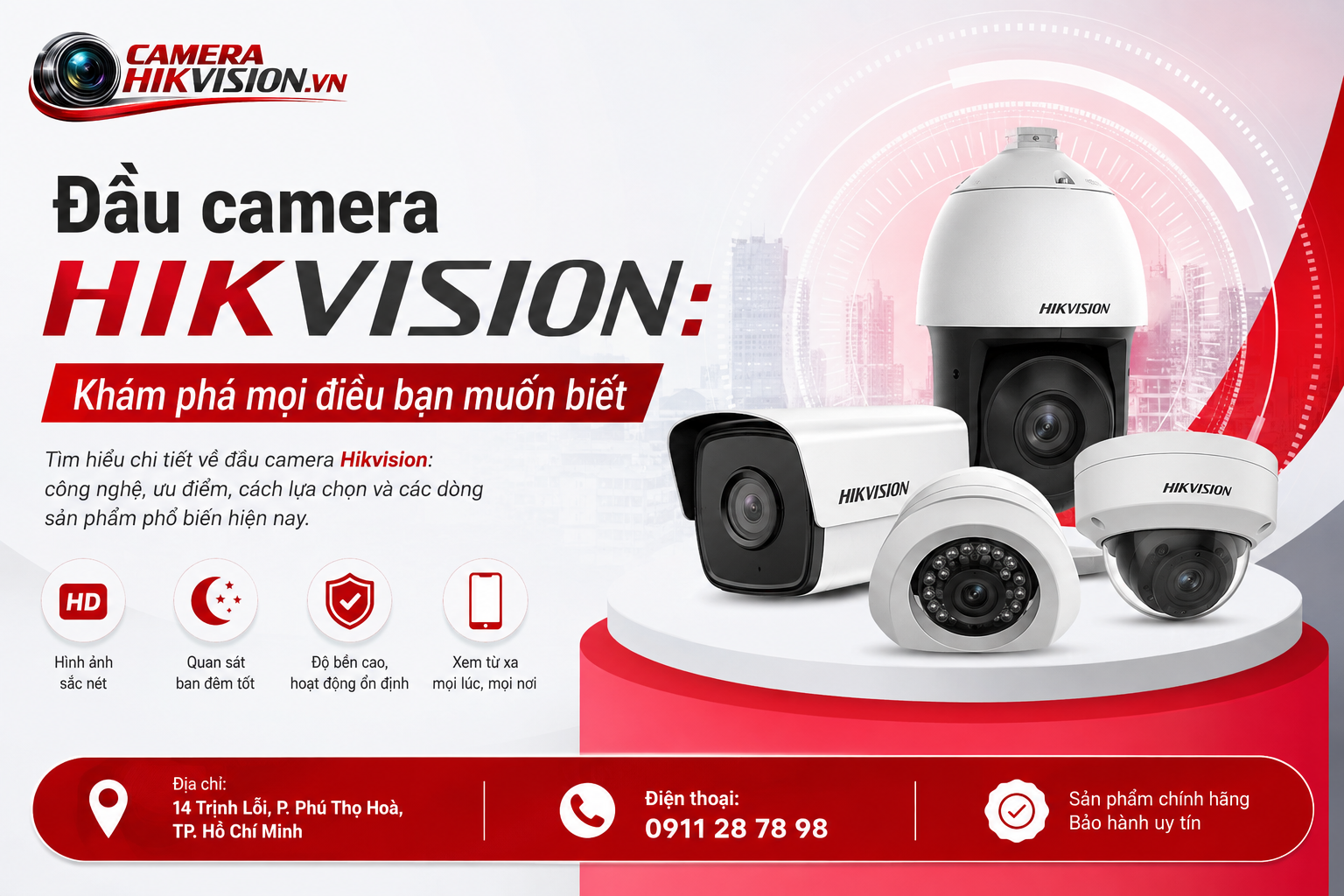 Đầu camera Hikvision: Khám phá mọi điều bạn muốn biết