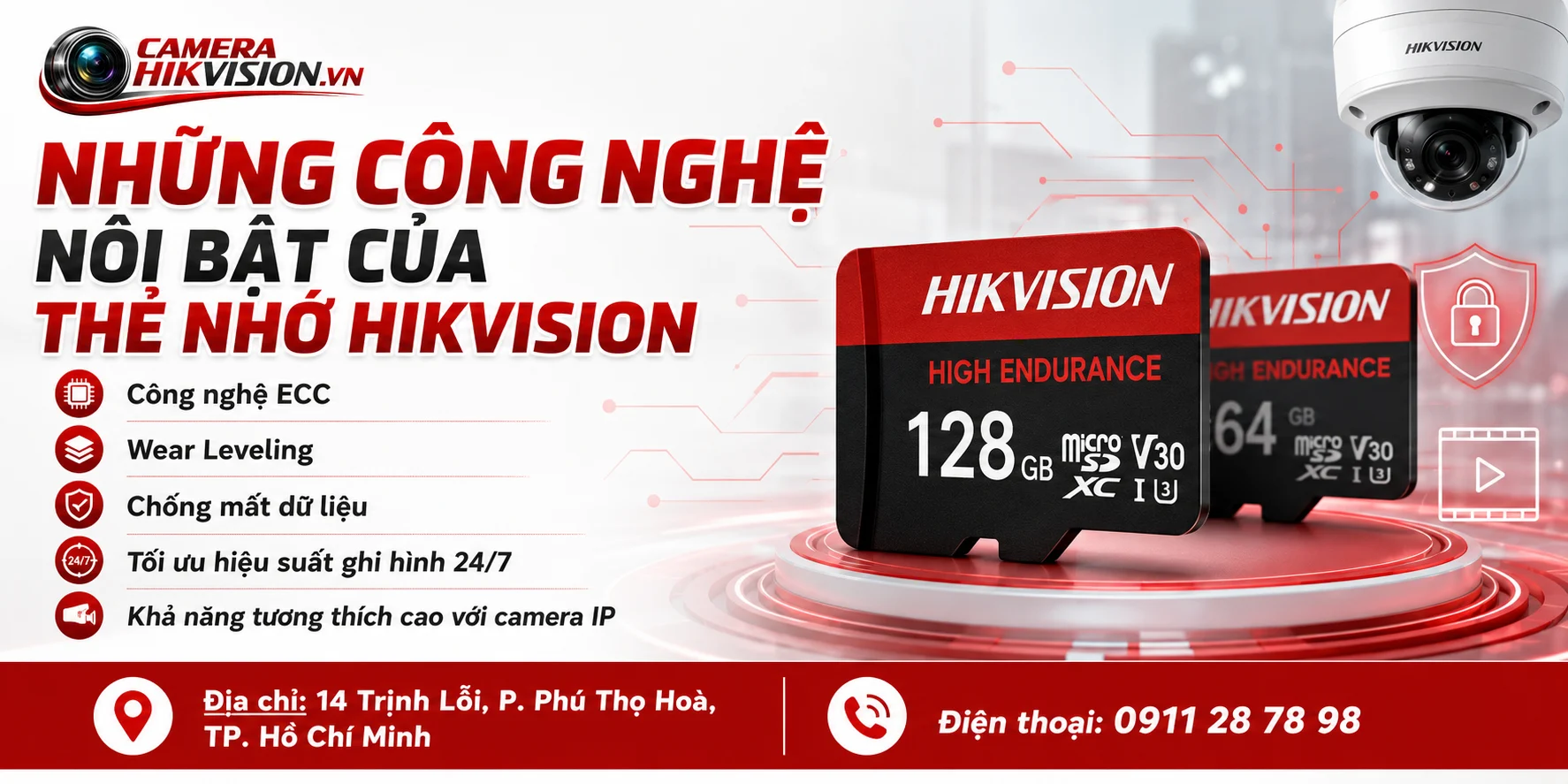 Những Công Nghệ Nổi Bật Của Thẻ Nhớ Hikvision