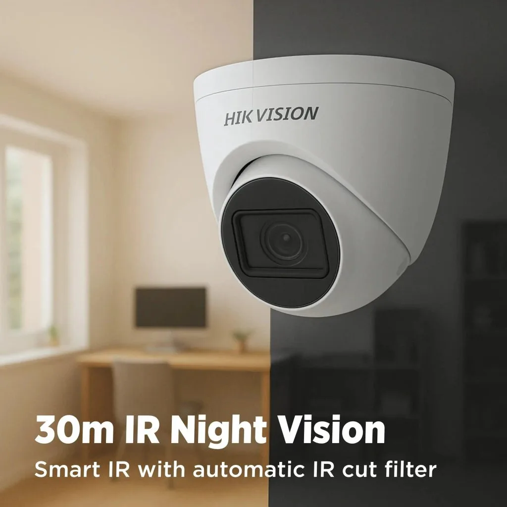 Camera Hikvision 2MP sử dụng hồng ngoại