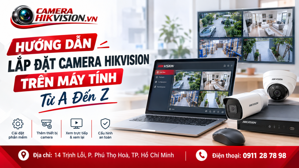 Hướng Dẫn Lắp Đặt Camera Hikvision Trên Máy Tính Từ A Đến Z