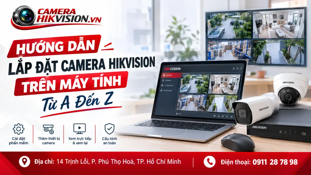 Hướng Dẫn Lắp Đặt Camera Hikvision Trên Máy Tính Từ A Đến Z