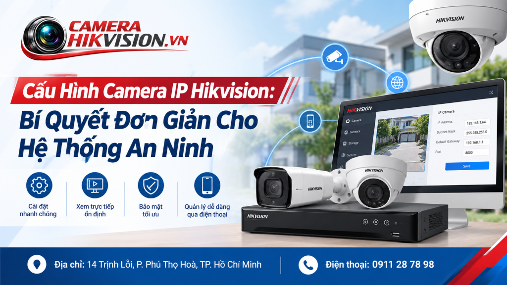 Cấu Hình Camera IP Hikvision: Bí Quyết Đơn Giản Cho Hệ Thống An Ninh
