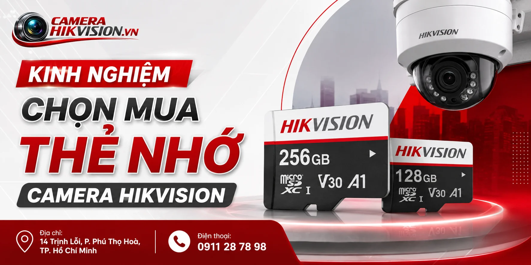 Kinh Nghiệm Chọn Mua Thẻ Nhớ Camera Hikvision