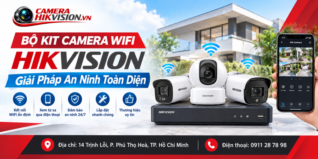 Bộ Kit Camera Wifi Hikvision: Giải Pháp An Ninh Toàn Diện