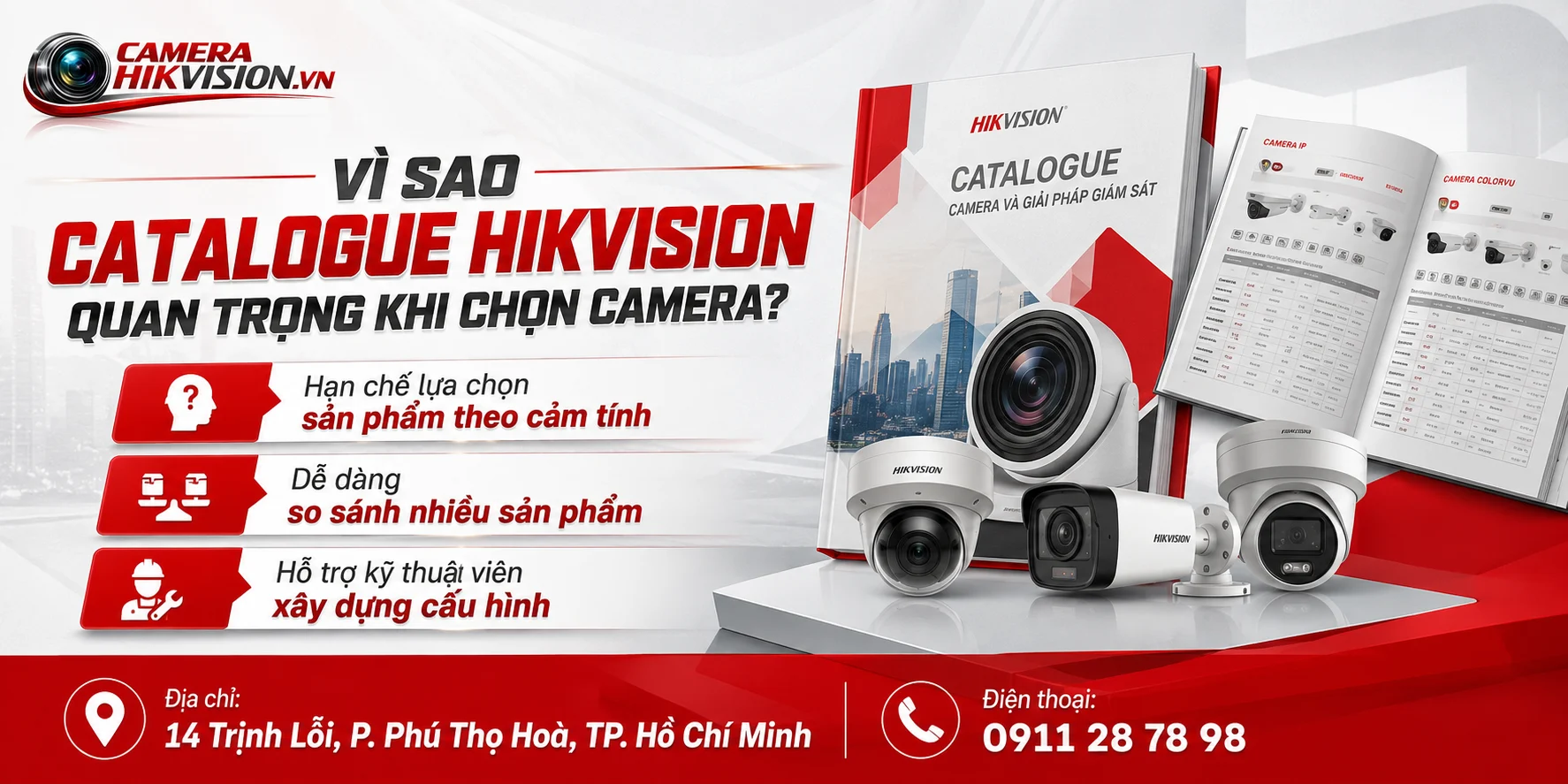 Vì sao Catalogue Hikvision quan trọng khi chọn camera?
