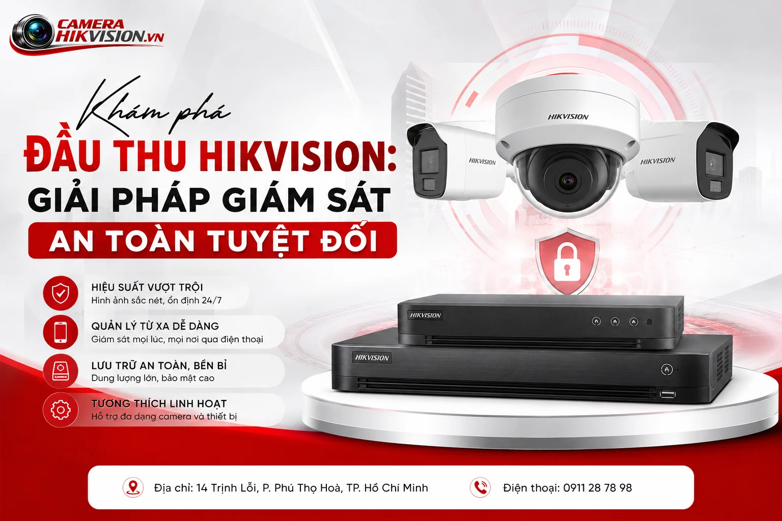 Khám phá Đầu Thu Hikvision: Giải Pháp Giám Sát An Toàn
