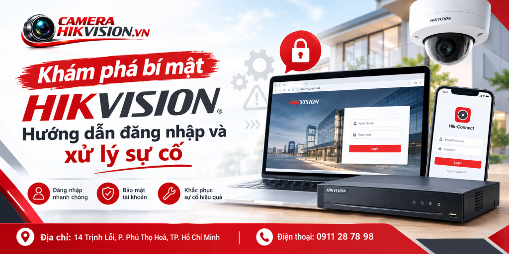 Khám phá bí mật Hikvision: Hướng dẫn đăng nhập và xử lý sự cố