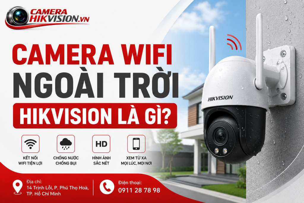 Camera Wifi Ngoài Trời Hikvision Là Gì?