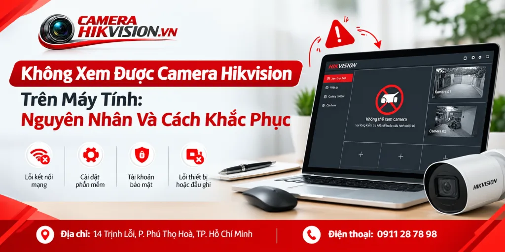 Không Xem Được Camera Hikvision Trên Máy Tính: Nguyên Nhân Và Cách Khắc Phục