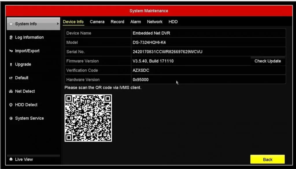 Firmware đầu ghi Hikvision là gì?