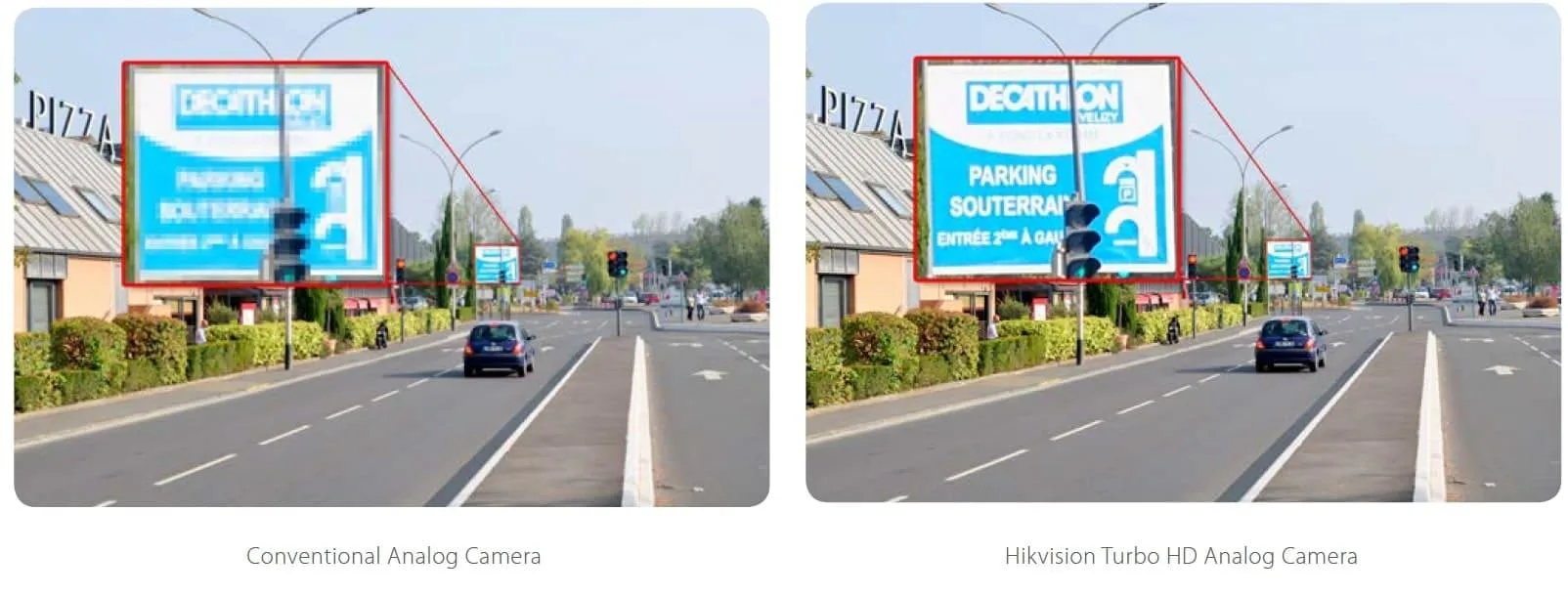 Chất lượng hình ảnh của Camera Hikvision Đồng Trục
