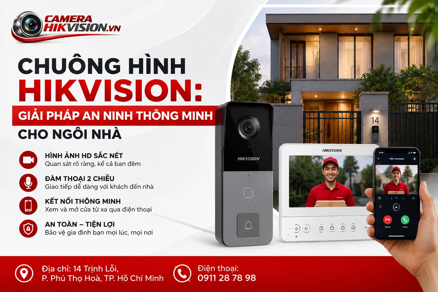 Chuông Hình Hikvision: Giải Pháp An Ninh Thông Minh Cho Ngôi Nhà