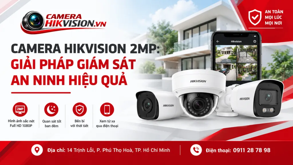 Camera Hikvision 2MP: Giải Pháp Giám Sát An Ninh Hiệu Quả