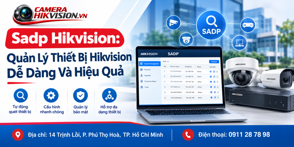 Sadp Hikvision: Quản Lý Thiết Bị Hikvision Dễ Dàng Và Hiệu Quả