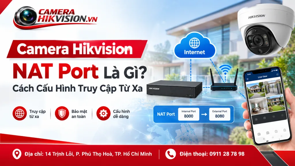 Camera Hikvision NAT Port Là Gì? Cách Cấu Hình Truy Cập Từ Xa