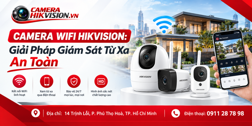 Camera Wifi Hikvision: Giải Pháp Giám Sát Từ Xa An Toàn