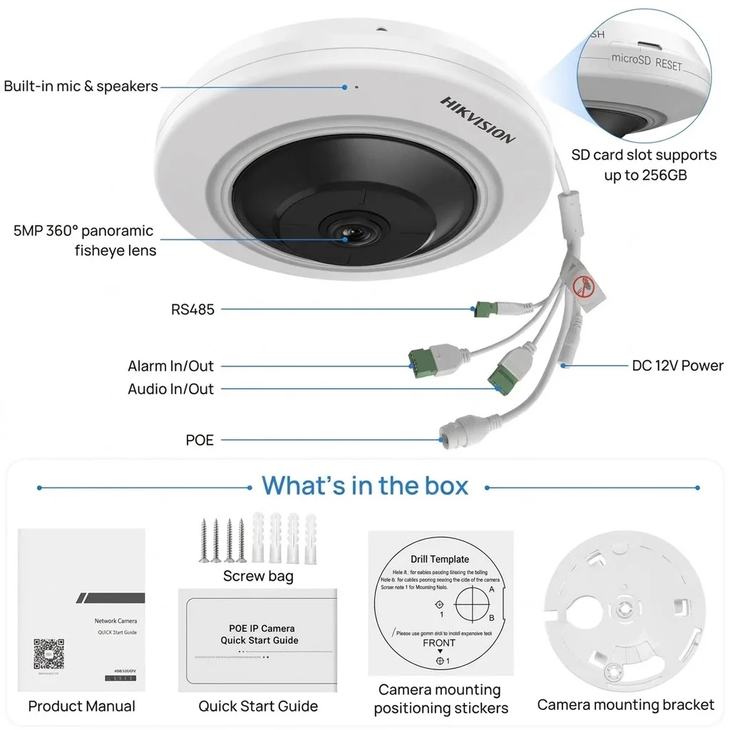 Những đặc điểm nổi bật của Camera Hikvision 360