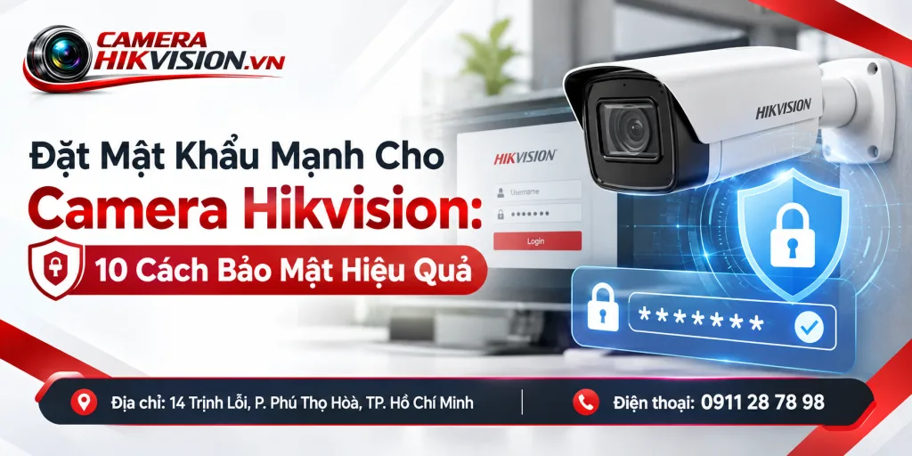 Đặt Mật Khẩu Mạnh Cho Camera Hikvision: 10 Cách Bảo Mật Hiệu Quả