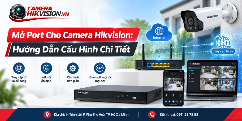 Mở Port Cho Camera Hikvision: Hướng Dẫn Cấu Hình Chi Tiết