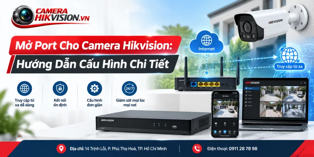 Mở Port Cho Camera Hikvision: Hướng Dẫn Cấu Hình Chi Tiết