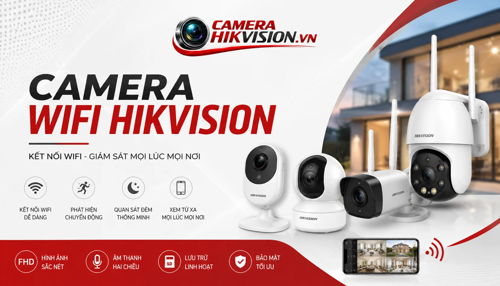 Nâng Tầm An Ninh Nhà Với Camera Hikvision Wifi Trong Nhà