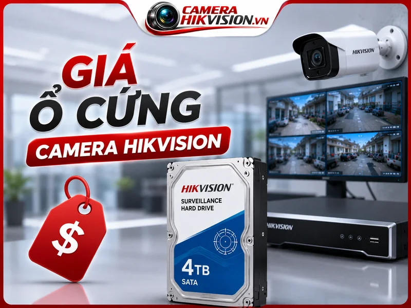 Tìm Hiểu và So Sánh Giá Ổ Cứng Camera Hikvision: Điểm Nào Ảnh Hưởng Đến Giá?