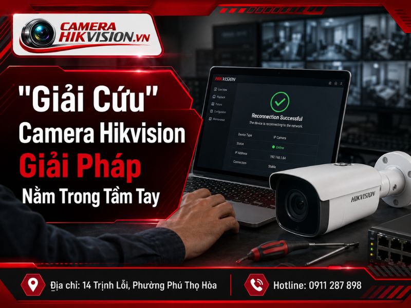 Giải Cứu Camera Hikvision - Giải Pháp Nằm Trong Tầm Tay