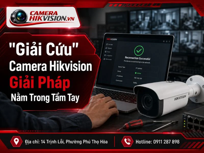 Giải Cứu Camera Hikvision - Giải Pháp Nằm Trong Tầm Tay