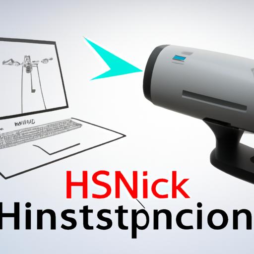 Một hình ảnh miêu tả quá trình quét mạng để tìm thiết bị IP Camera Hikvision