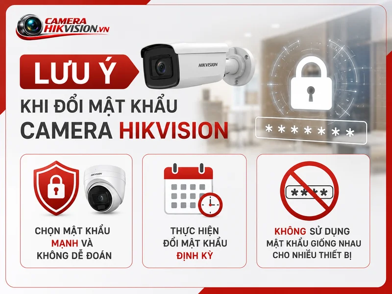 Lưu Ý Khi Đổi Mật Khẩu Camera Hikvision