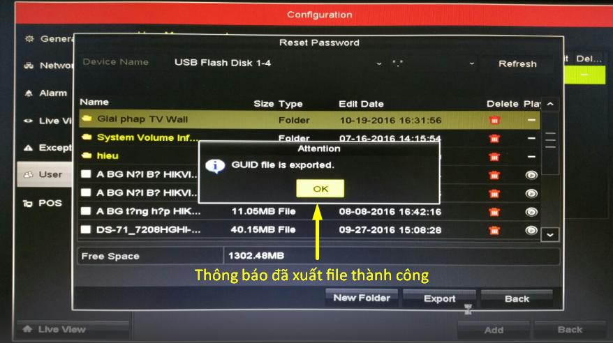 Hướng Dẫn Reset Mật Khẩu Đầu Hikvision