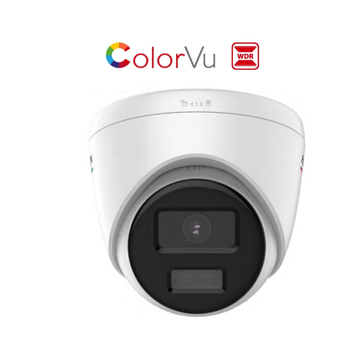 DS-2CD1347G0-LUF C: Camera IP Dome Ốp Trần ColorVu 4MP Hikvision tích hợp Mic Thu Âm