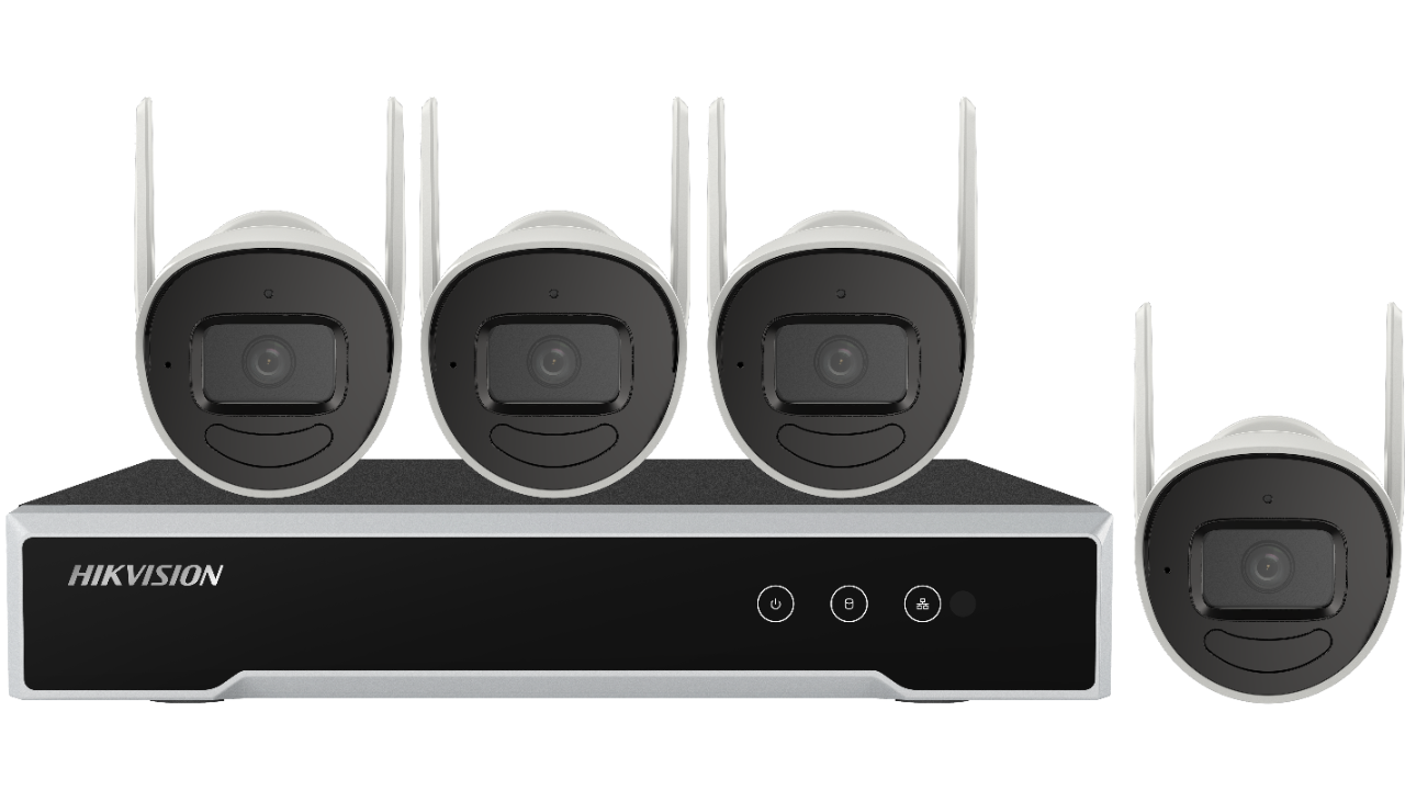 Giải pháp an ninh gia đình với bộ Kit Camera IP Wifi Hikvision NK42W0H(D)