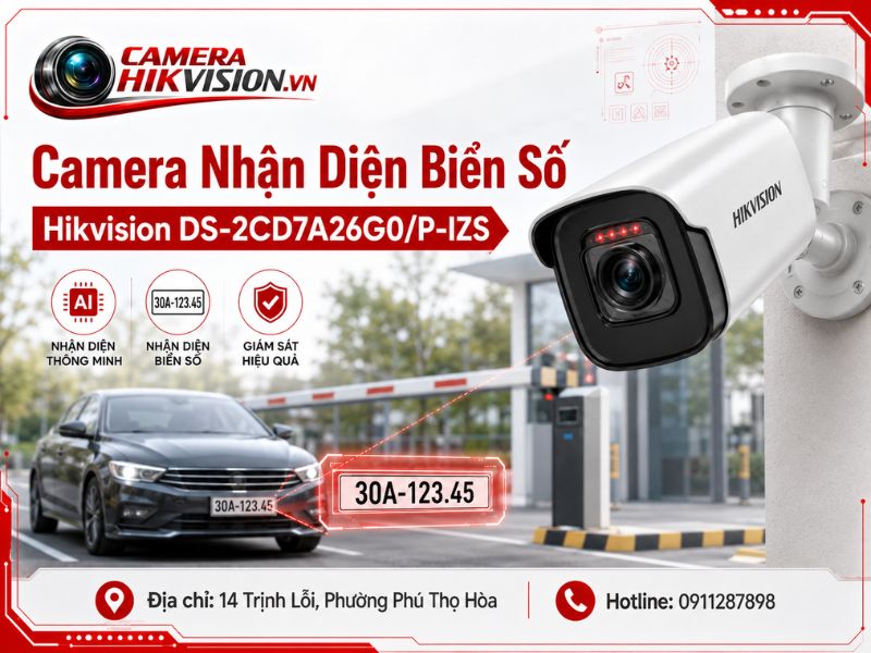 Hướng Dẫn Chi Tiết Cấu Hình Camera Nhận Diện Biển Số Hikvision DS-2CD7A26G0/P-IZS