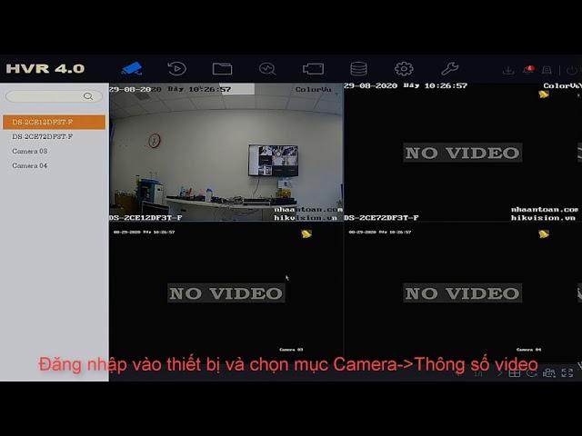 Hướng Dẫn Chi Tiết: Bật/Tắt Âm Thanh Camera Trên Giao Diện HVR 4.0 Hikvision