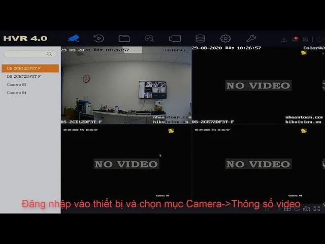 Hướng Dẫn Chi Tiết: Bật/Tắt Âm Thanh Camera Trên Giao Diện HVR 4.0 Hikvision