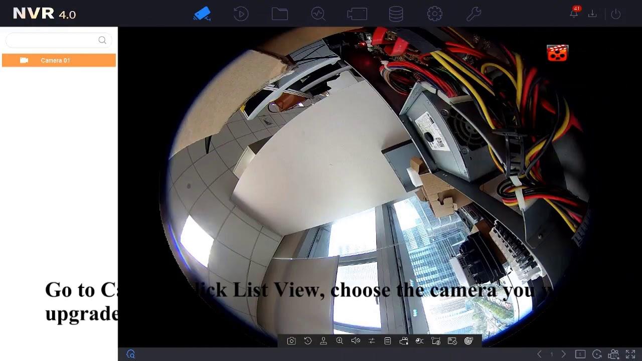 Hướng Dẫn Chi Tiết Cập Nhật Firmware Camera IP Hikvision Qua NVR Giao Diện 4.0