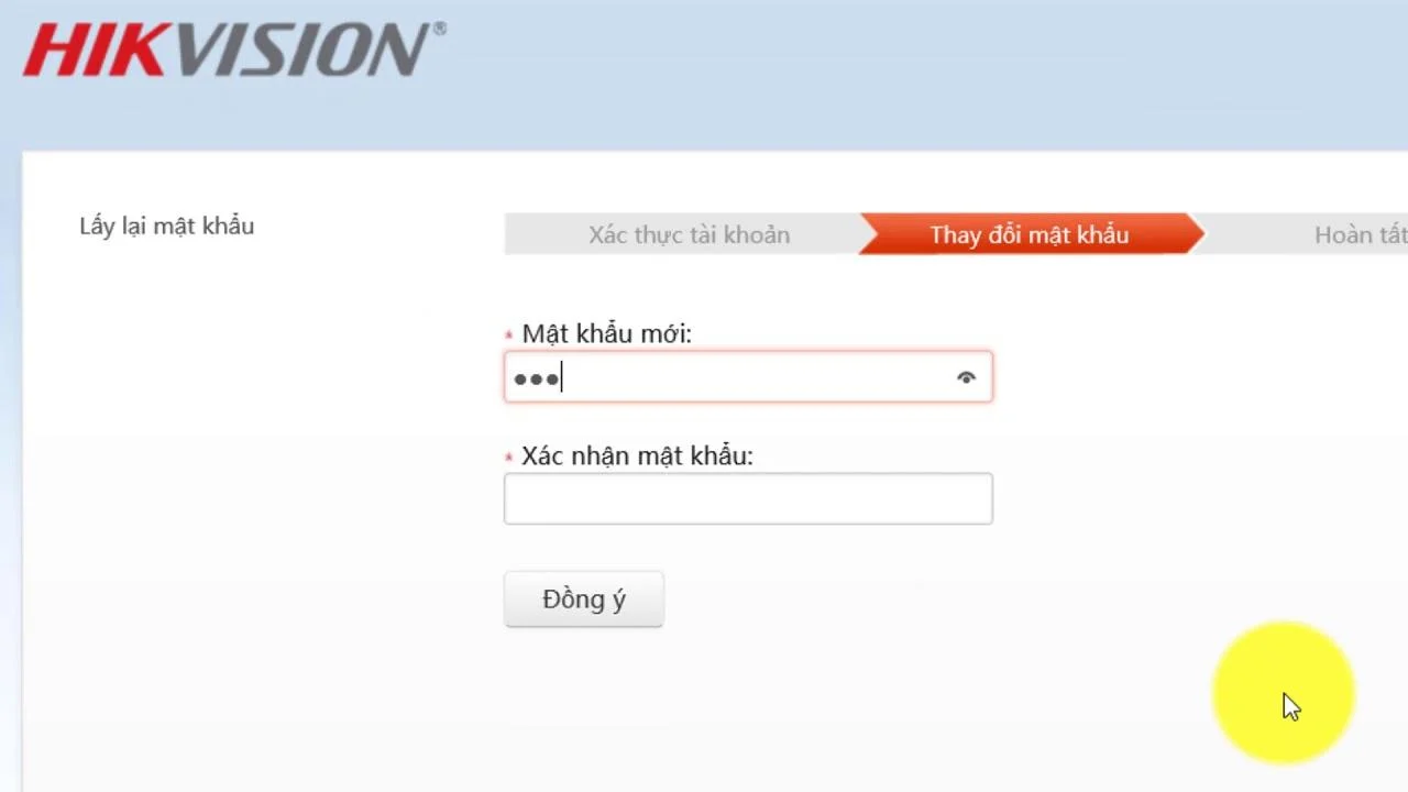 Hướng Dẫn Chi Tiết Khôi Phục Mật Khẩu Tài Khoản Hik-Connect Trên Trình Duyệt Web