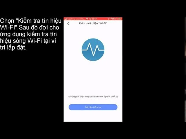 Hướng Dẫn Chi Tiết Kiểm Tra Tín Hiệu WiFi Cho Camera Hikvision Qua Ứng Dụng EZVIZ