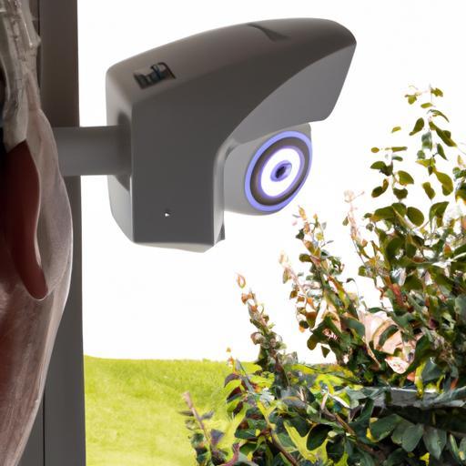 Một bức ảnh miêu tả chủ nhà sử dụng camera Hikvision DS-7204HGHI-F1 để giám sát tài sản và đảm bảo an ninh.