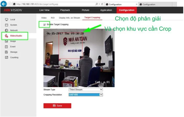 Luồng dữ liệu thứ 3 trên Camera IP và ứng dụng thực tế
